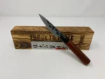 3.5" VG10 Damascus Paring Knife – Rosewood, Hand-Forged - Image 6