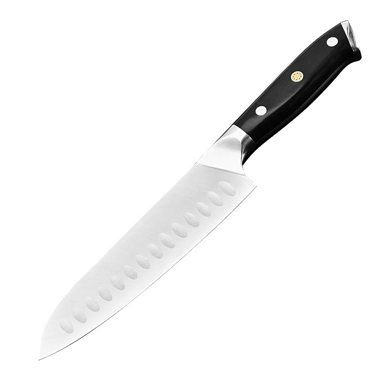 1621592830013.jpg 7 Inch German 1.4116 Stainless Steel Kitchen Santoku Chef Knife - Image 1