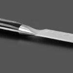 7 Inch German 1.4116 Stainless Steel Kitchen Santoku Chef Knife - Image 2