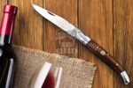 Cattleman Damascus Steel Steak Knives - Set of 4 - Image 9