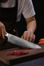8 Inch Natural Sushi Texture Kiritsuke Gyuto Chef Knife - Image 2