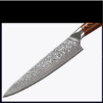 Damascus Pattern Steel Western Chef Sushi Knife - Image 2