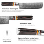 Qulajoy 7" Nakiri Knife – Japanese 67-Layer Damascus VG-10 - Image 10