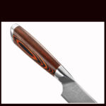 Damascus Pattern Steel Western Chef Sushi Knife - Image 5