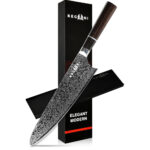 8 Inch Natural Sushi Texture Kiritsuke Gyuto Chef Knife