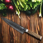 8" VG-10 Damascus Gyuto Knife, 67-Layer Japanese Steel - Image 6