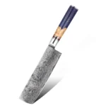 Hip-Home OEM Nakiri Knife Damascus Stele Chopping Knife