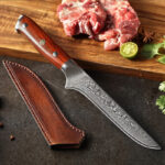 Damascus Steel 6 Inch Boning Knife - Image 3
