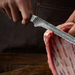 Damascus Boning Knife Commercial Stainless Steel Kitchen Knife - Image 4